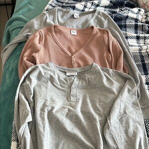 TNA Women's Tops in Gray and Pink